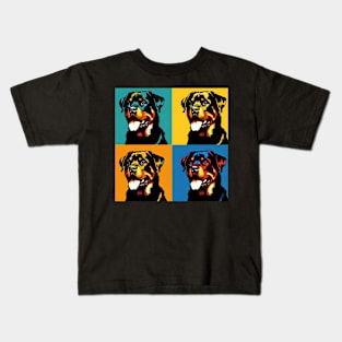 Rottweiler Pop Art - Dog Lover Gifts Kids T-Shirt